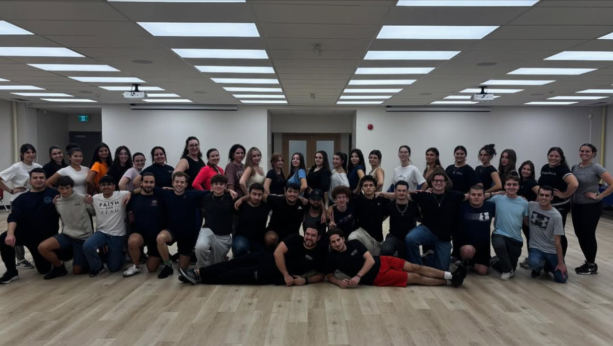 Odyssey Dance Troupe group rehearsal photo